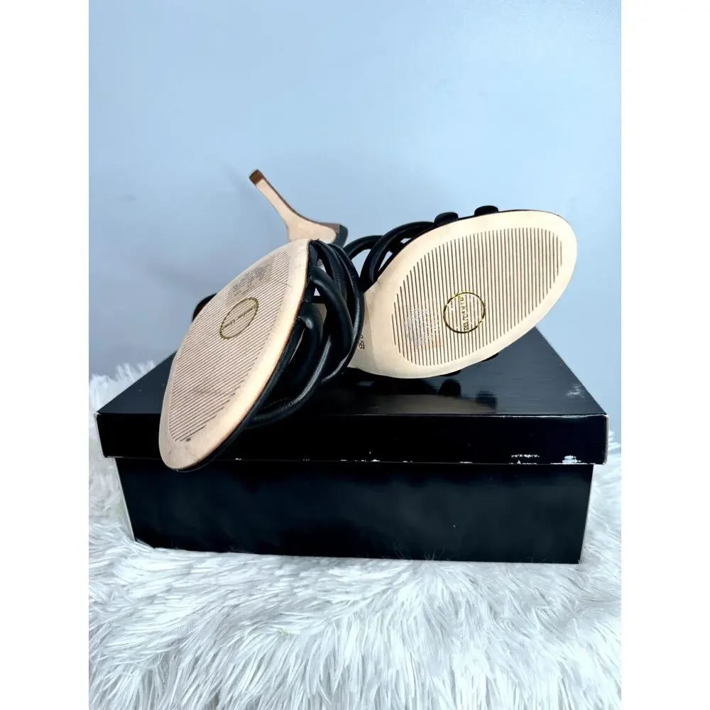 LAUREN RALPH LAUREN Liliana Sandals Black Size 9.5 NEW - Picture 9 of 9
